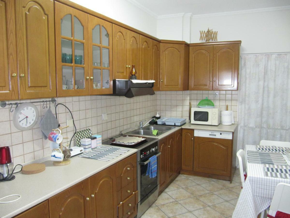 Cozy & Quiet City Apartment Trikala  Bagian luar foto